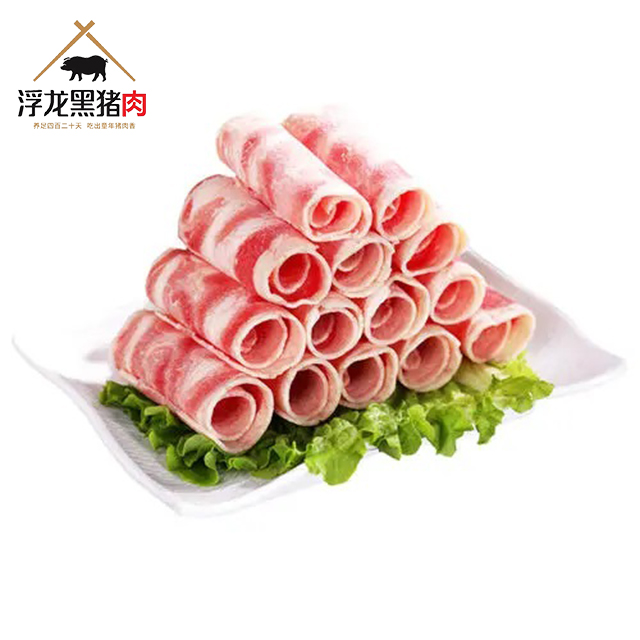 浮龙黑猪肉卷