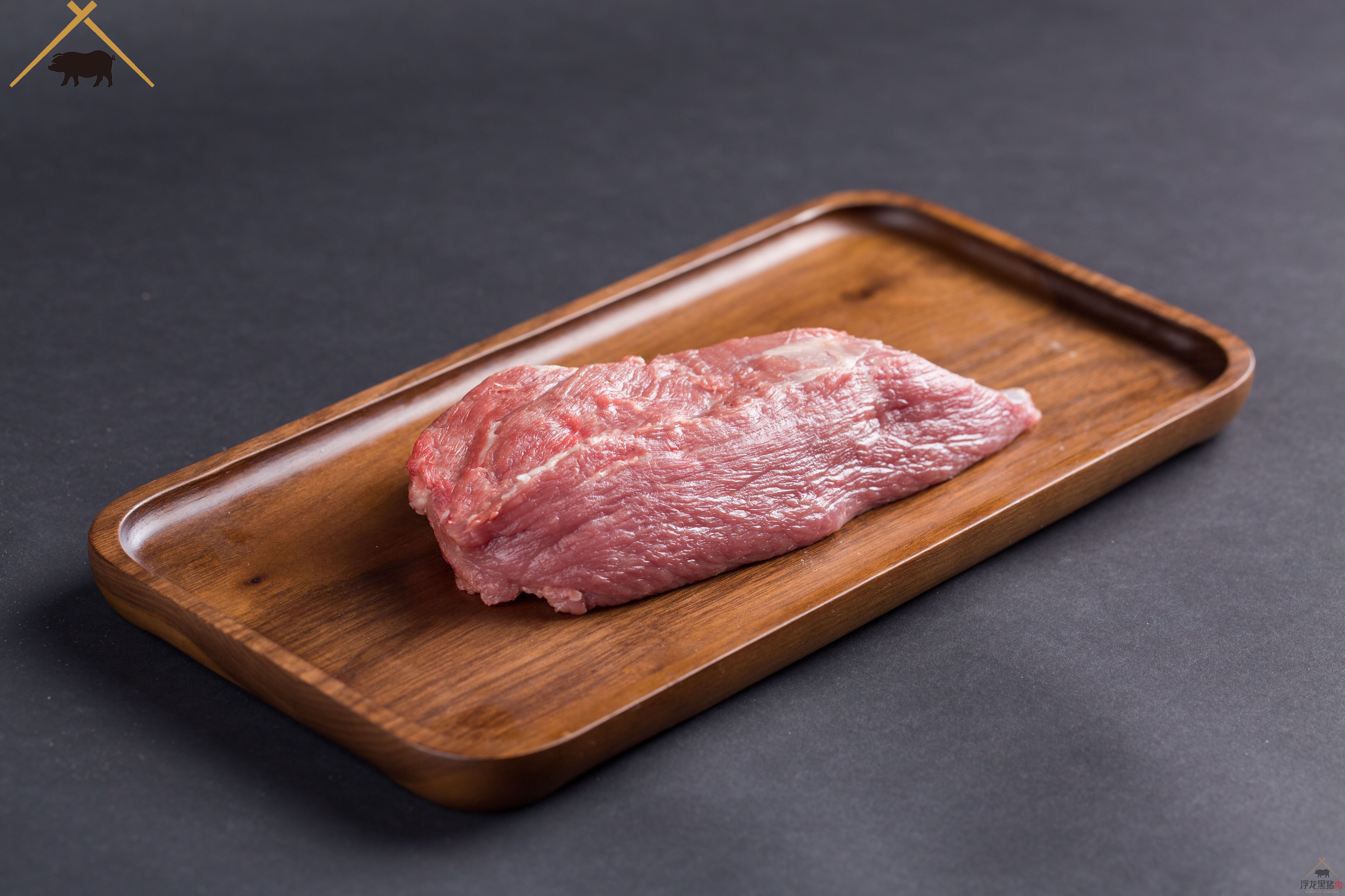精瘦肉 生态黑猪肉(图3)